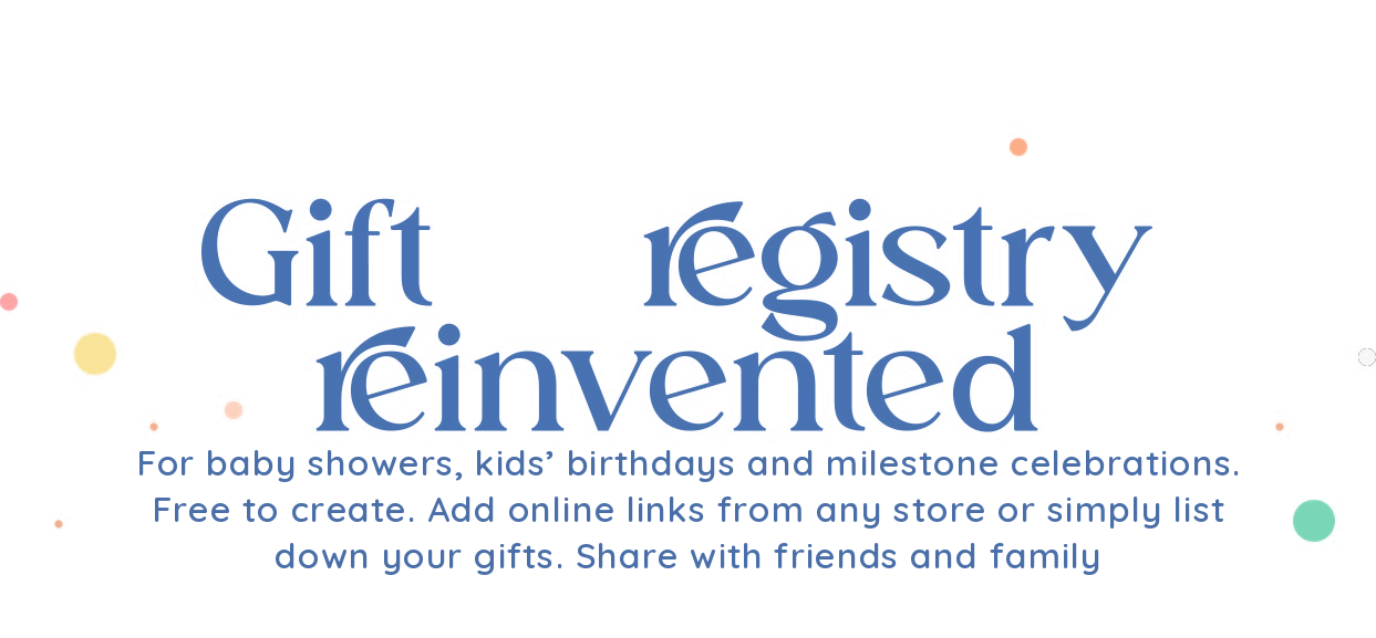 Gift wishlist reinvented Gift wishlist reinvented